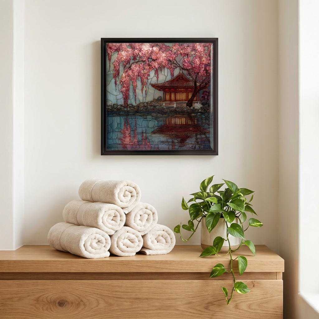 A quiet corner of the bath.