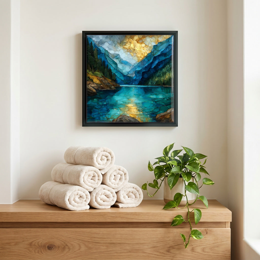 A quiet corner of the bath.