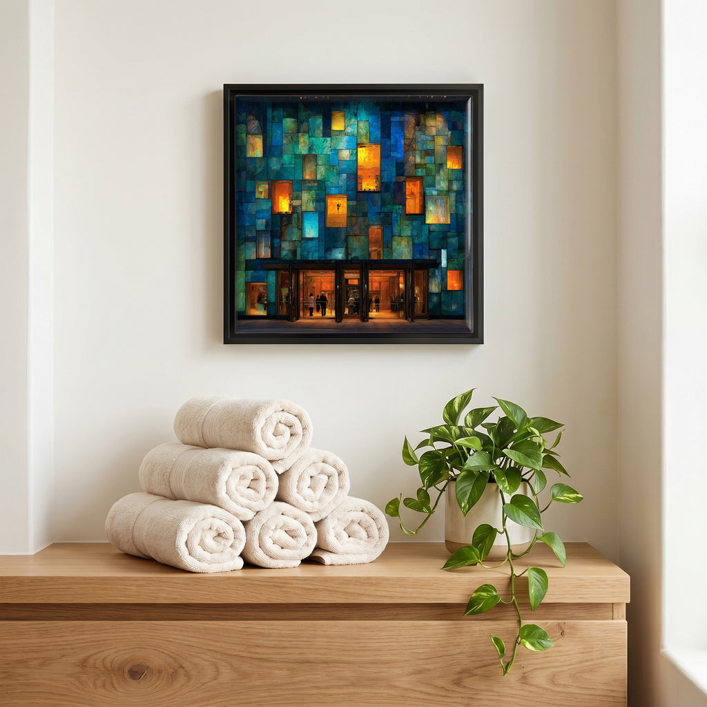 A quiet corner of the bath.