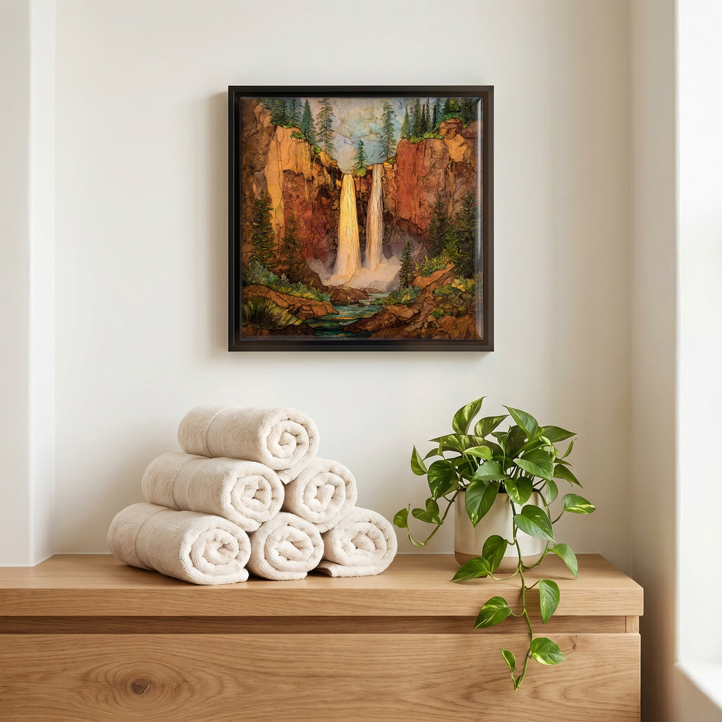 A quiet corner of the bath.