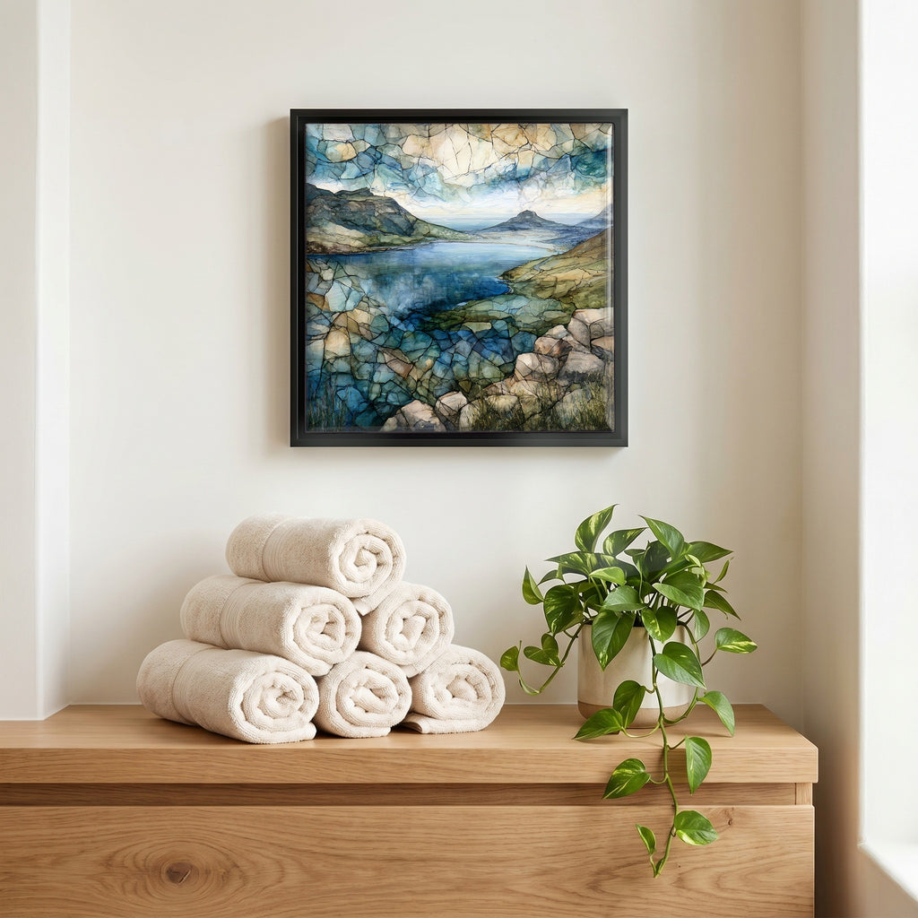 A quiet corner of the bath.
