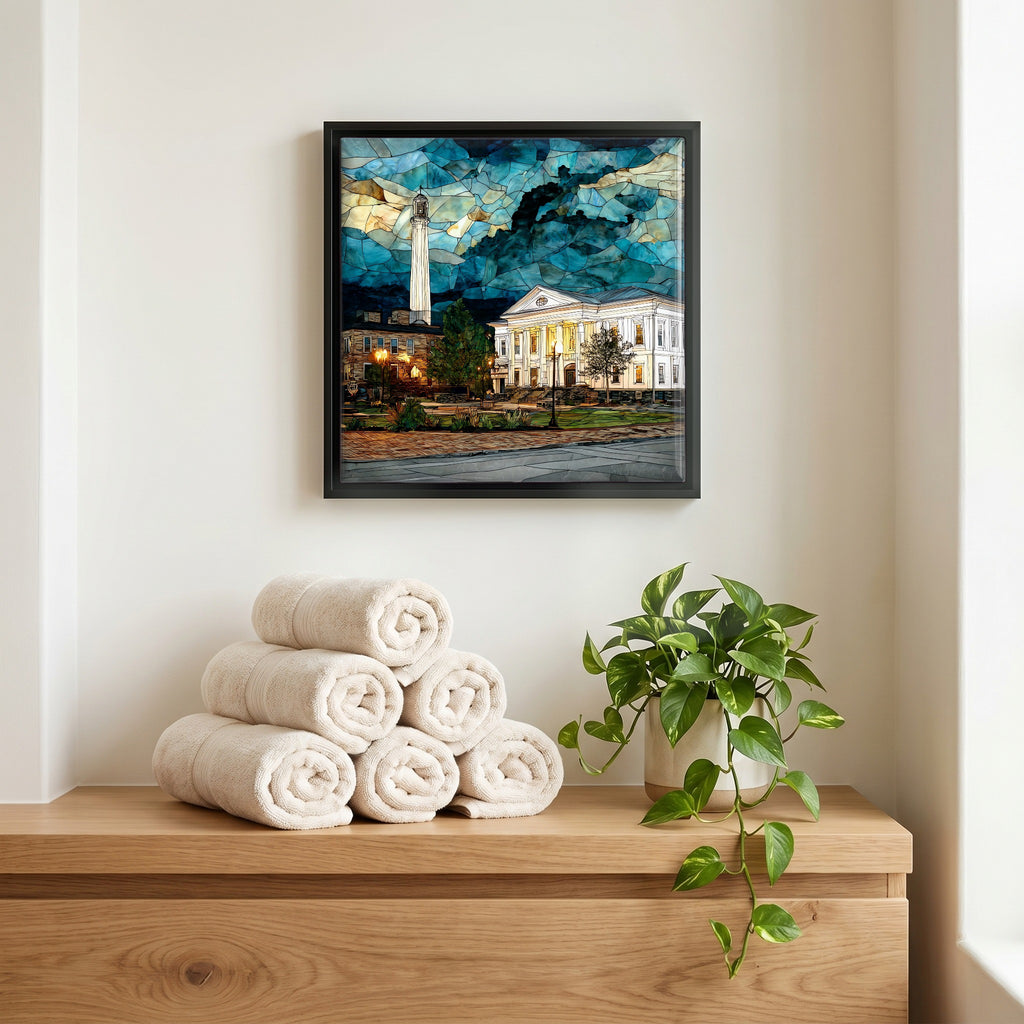A quiet corner of the bath.