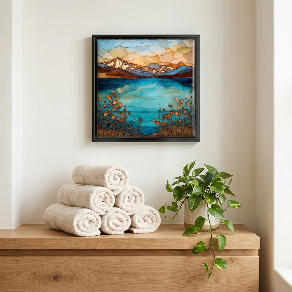 A quiet corner of the bath.