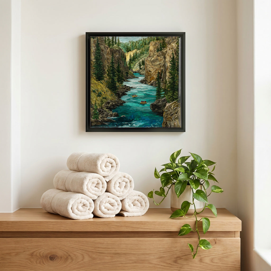 A quiet corner of the bath.