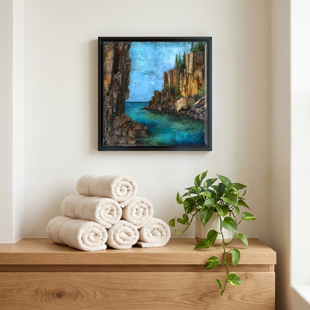 A quiet corner of the bath.