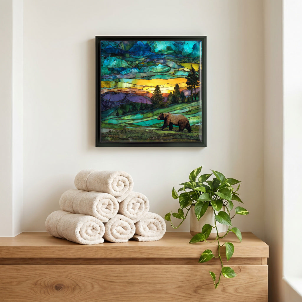 A quiet corner of the bath.