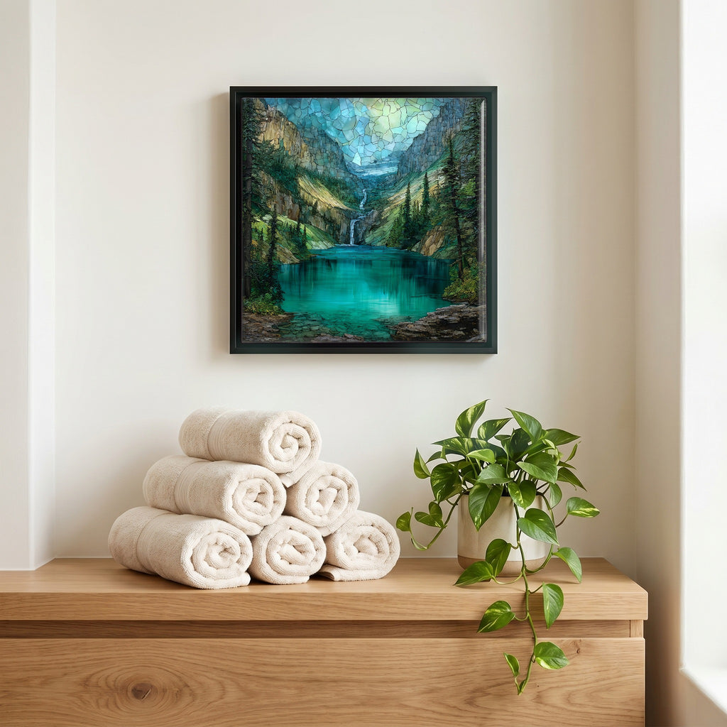 A quiet corner of the bath.