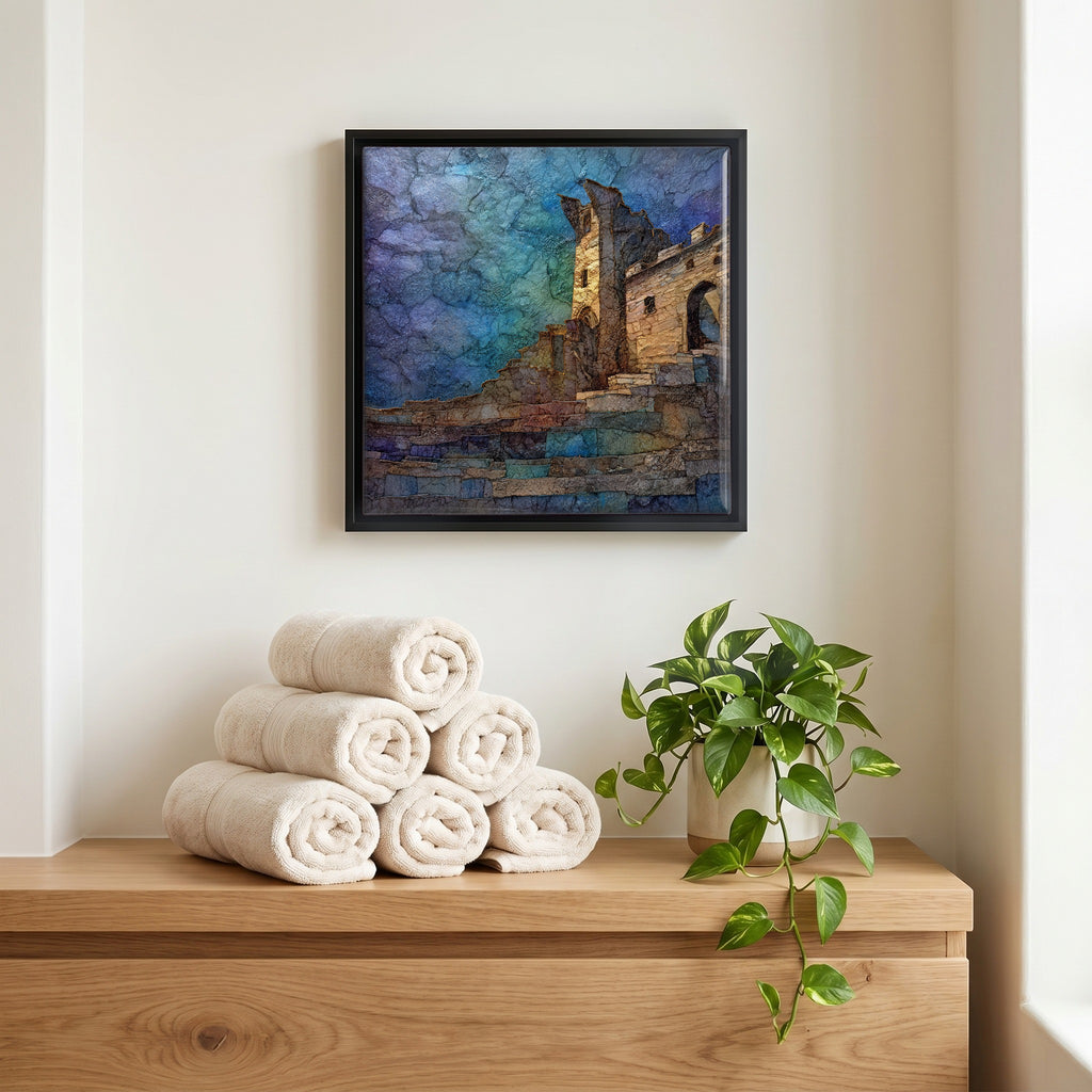 A quiet corner of the bath.