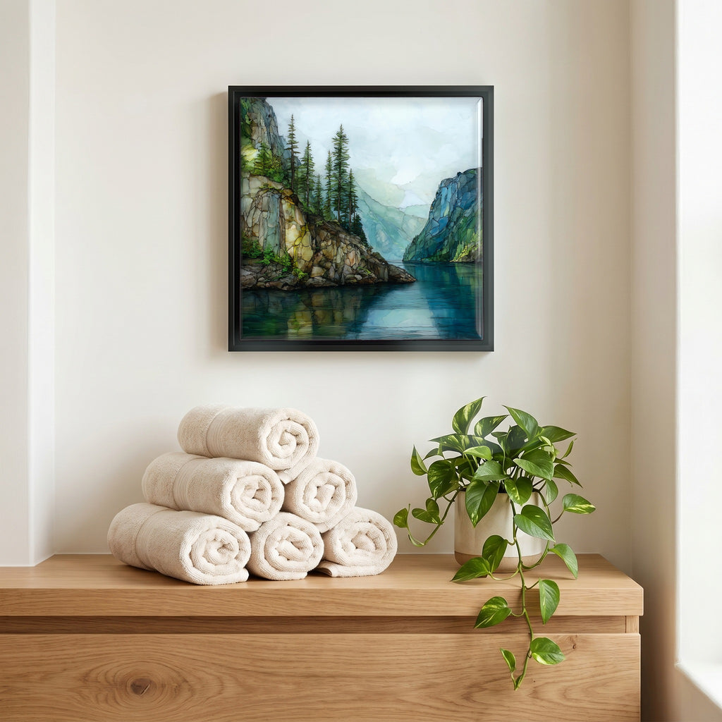 A quiet corner of the bath.