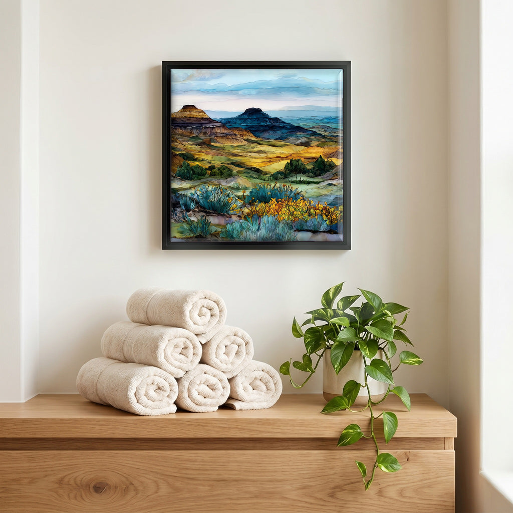 A quiet corner of the bath.