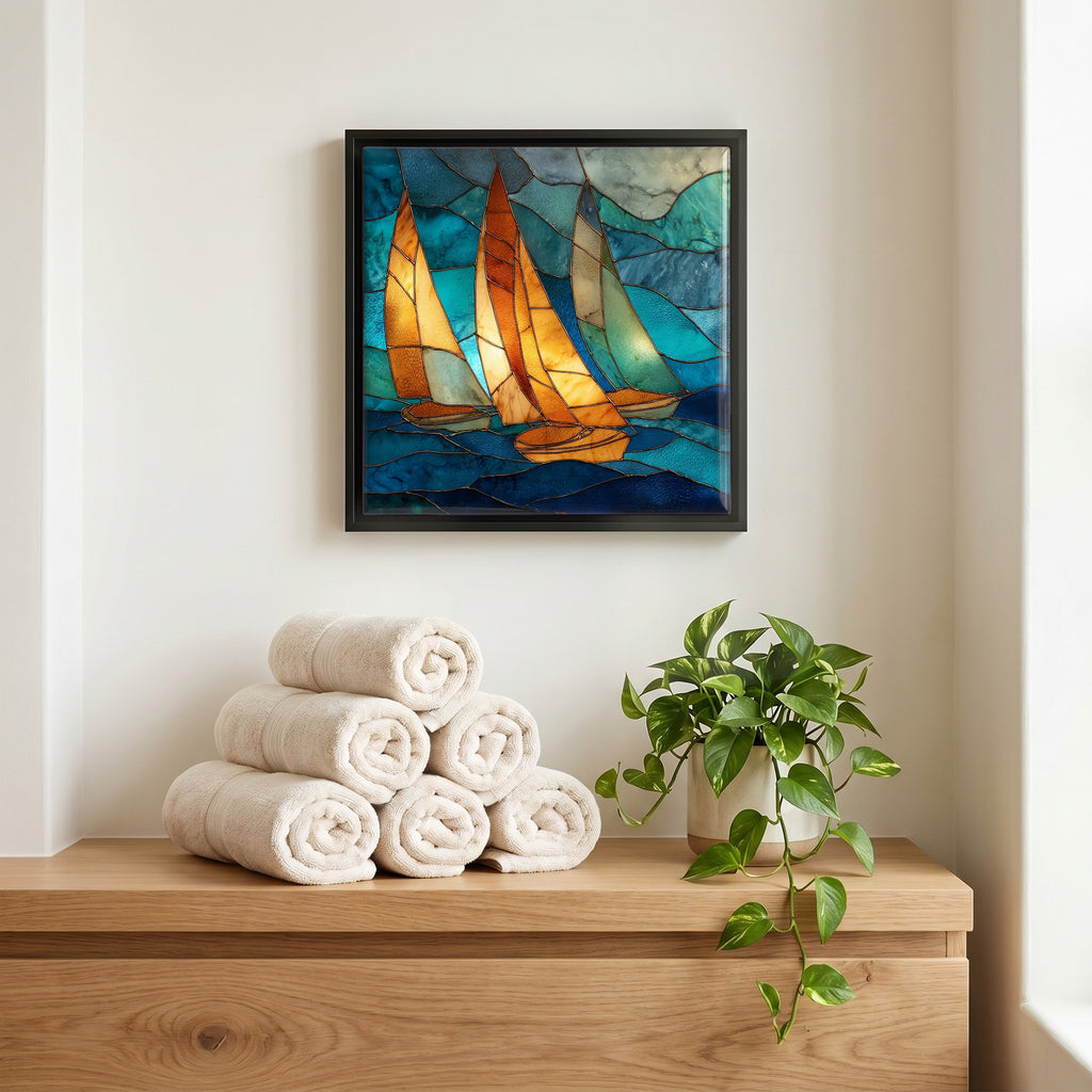 A quiet corner of the bath.