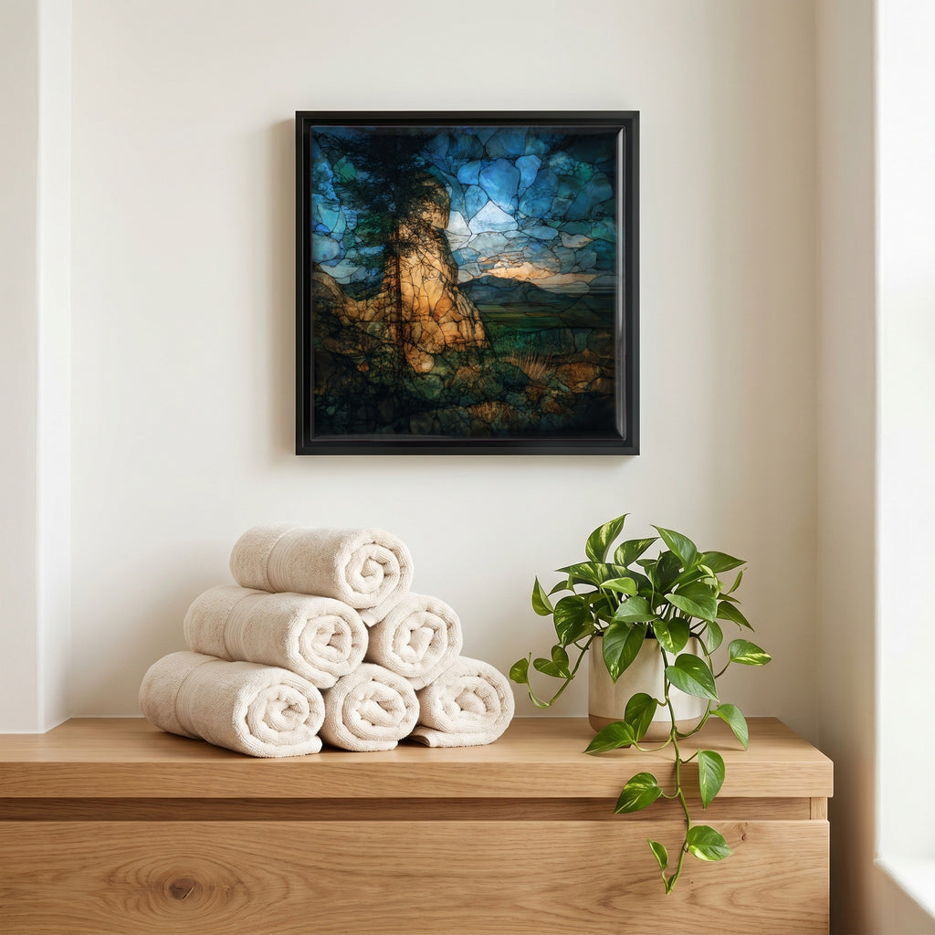 A quiet corner of the bath.