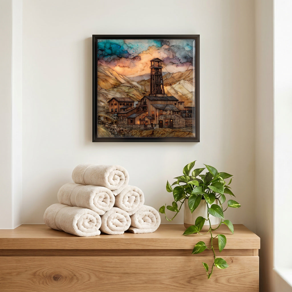 A quiet corner of the bath.