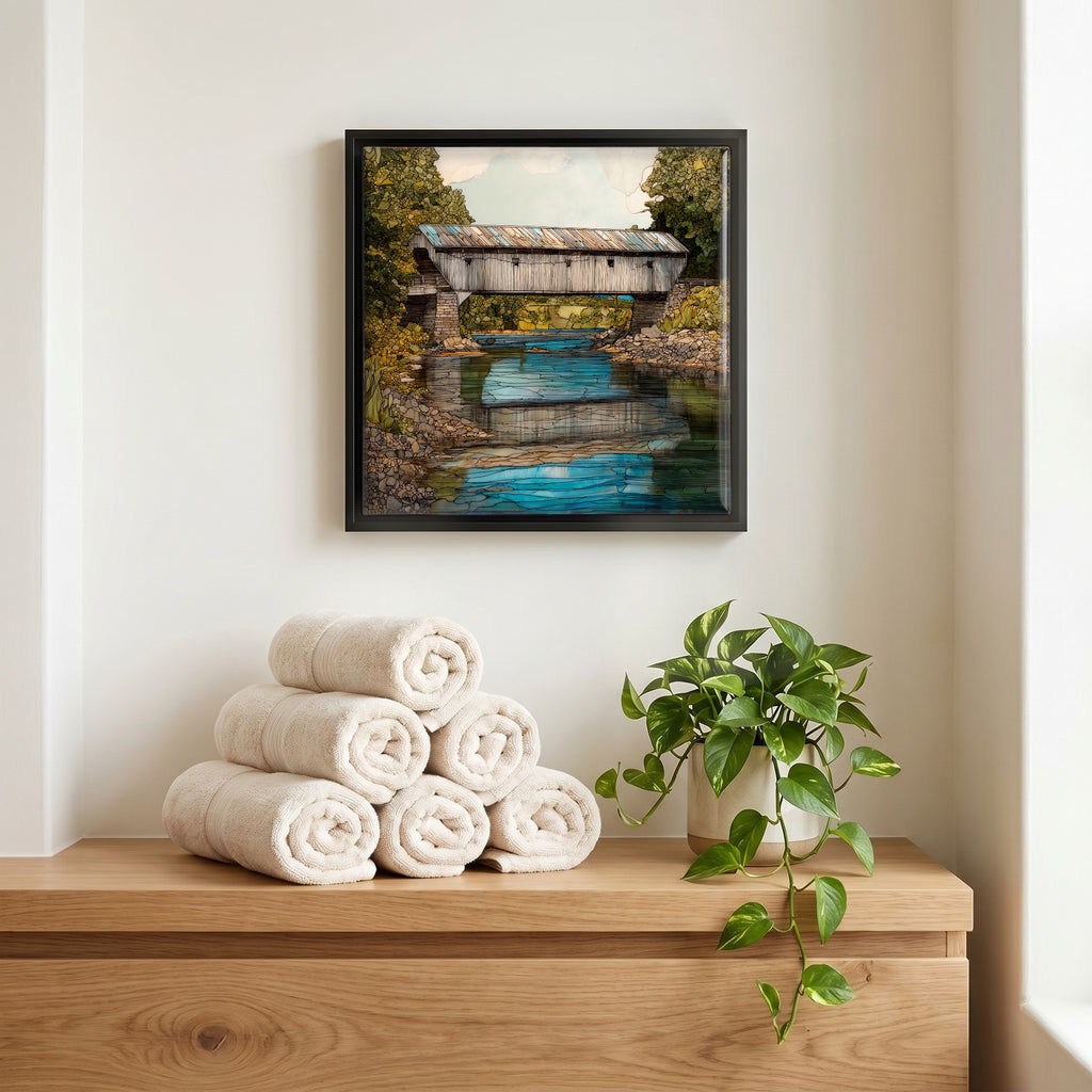 A quiet corner of the bath.