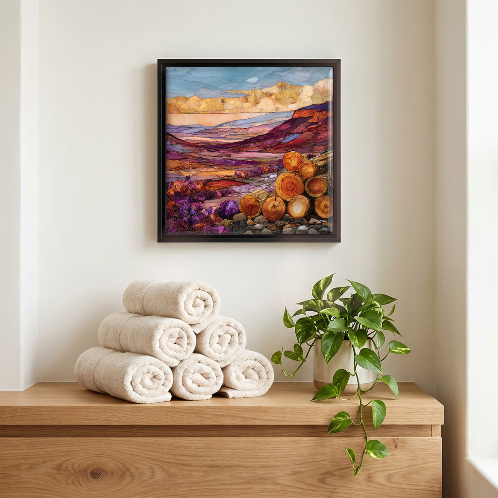 A quiet corner of the bath.
