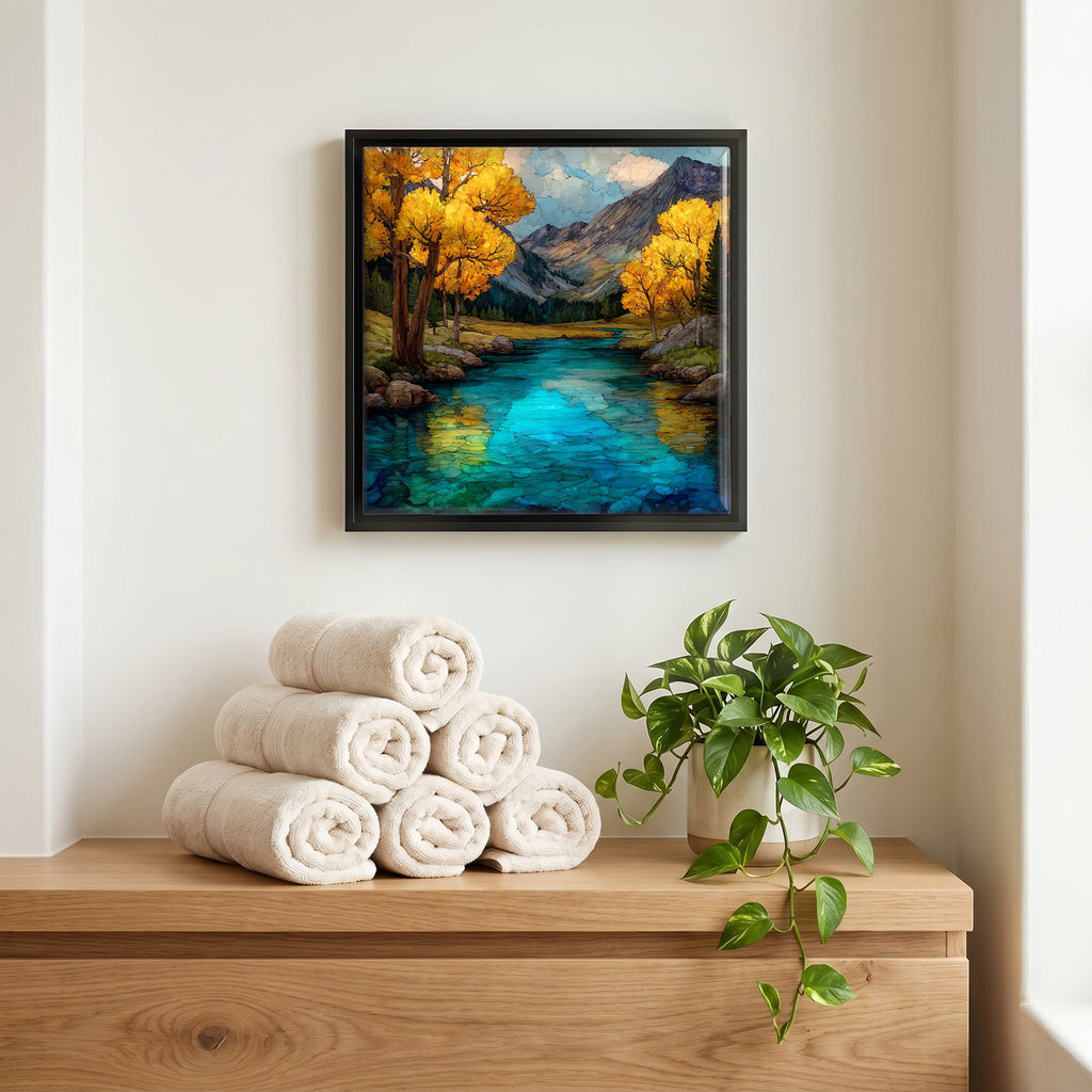 A quiet corner of the bath.