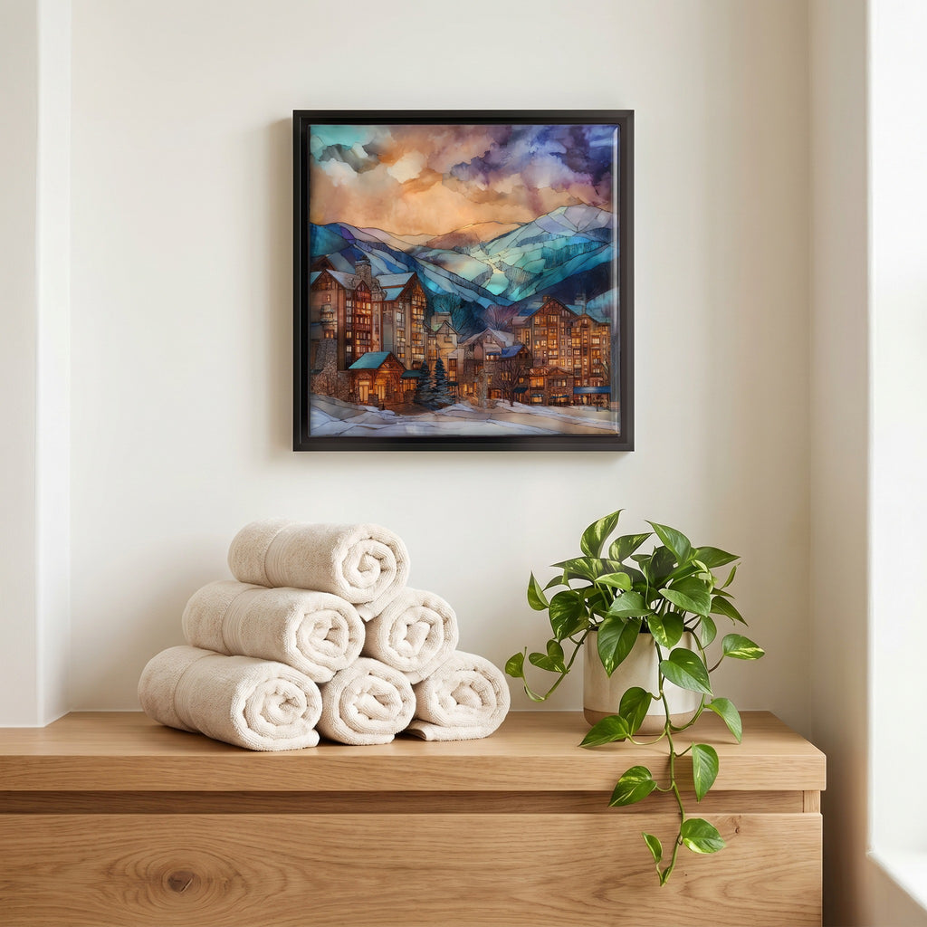 A quiet corner of the bath.