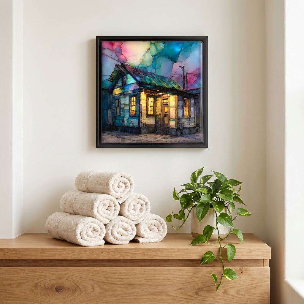 A quiet corner of the bath.