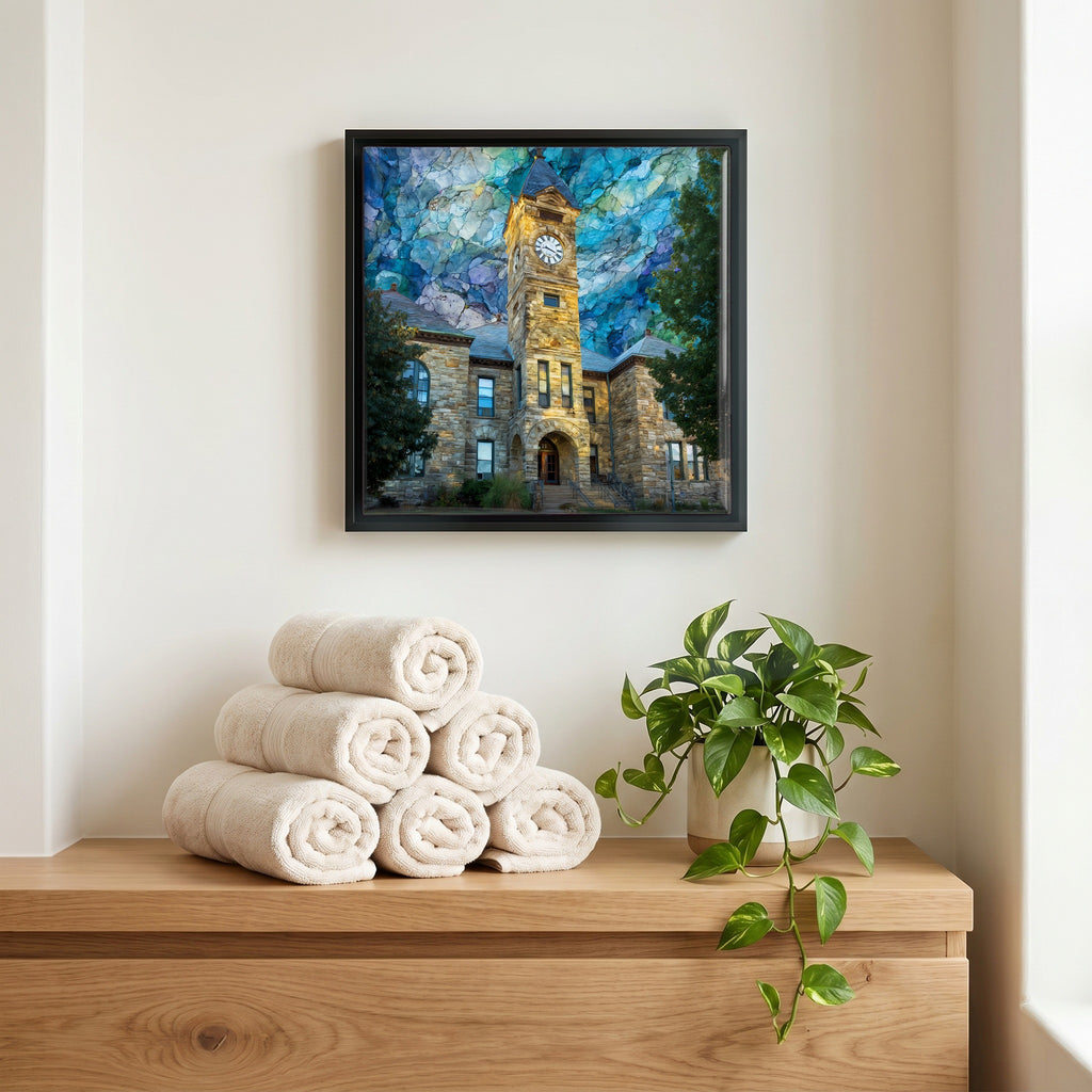 A quiet corner of the bath.