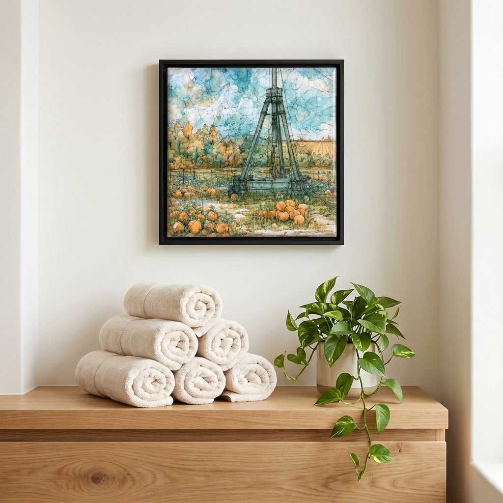 A quiet corner of the bath.