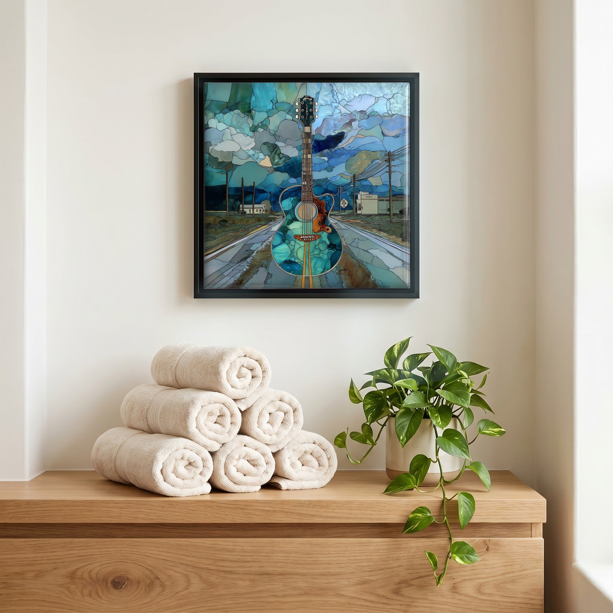 A quiet corner of the bath.