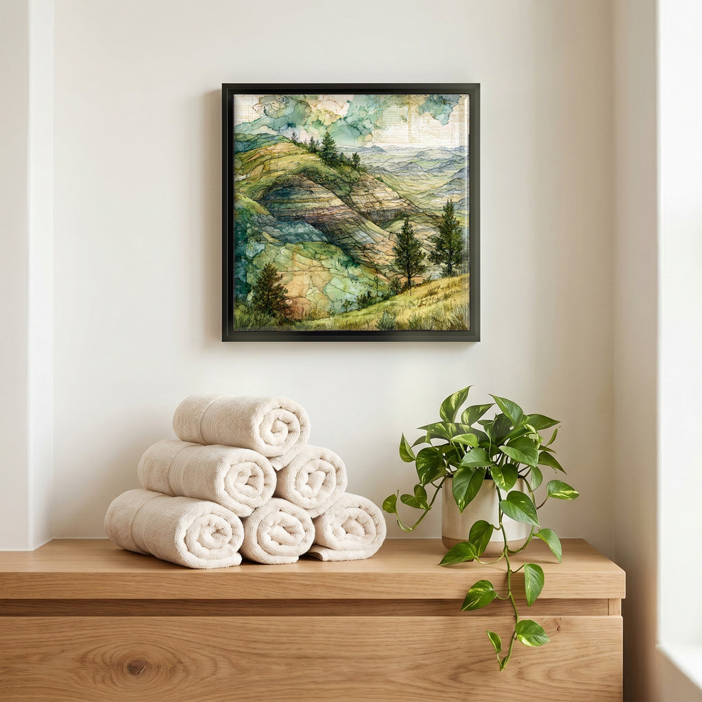 A quiet corner of the bath.