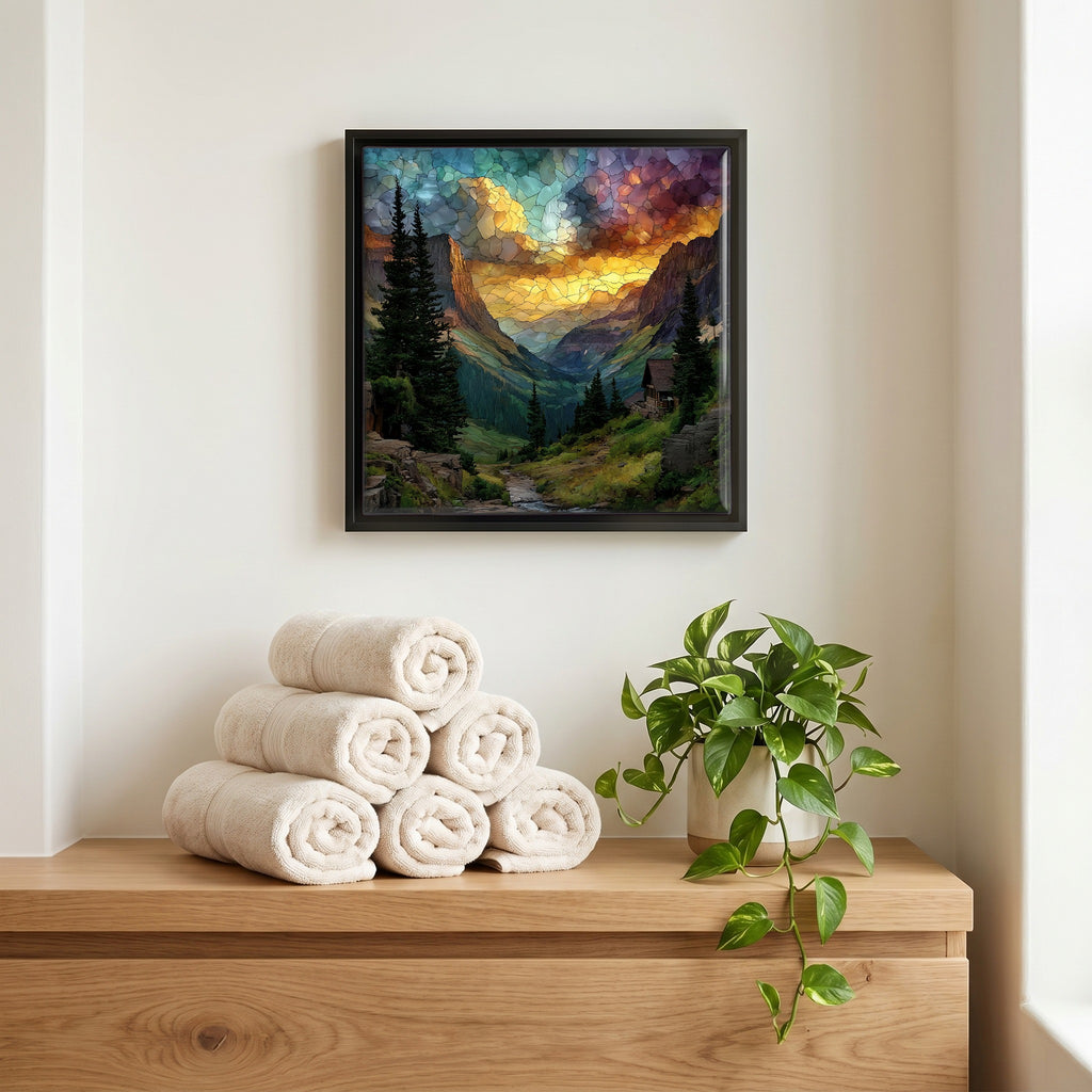A quiet corner of the bath.