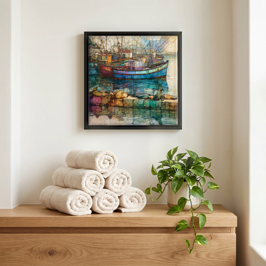 A quiet corner of the bath.