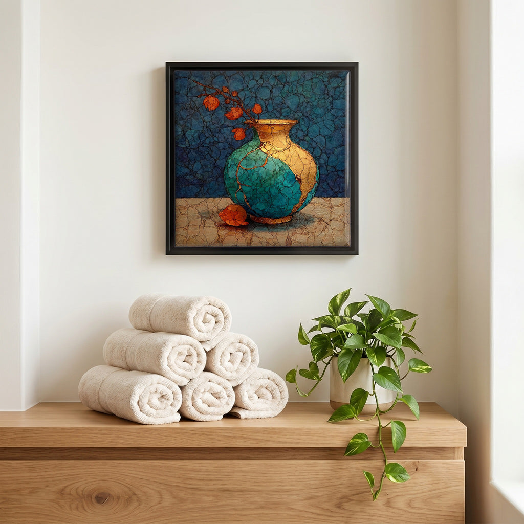 A quiet corner of the bath.