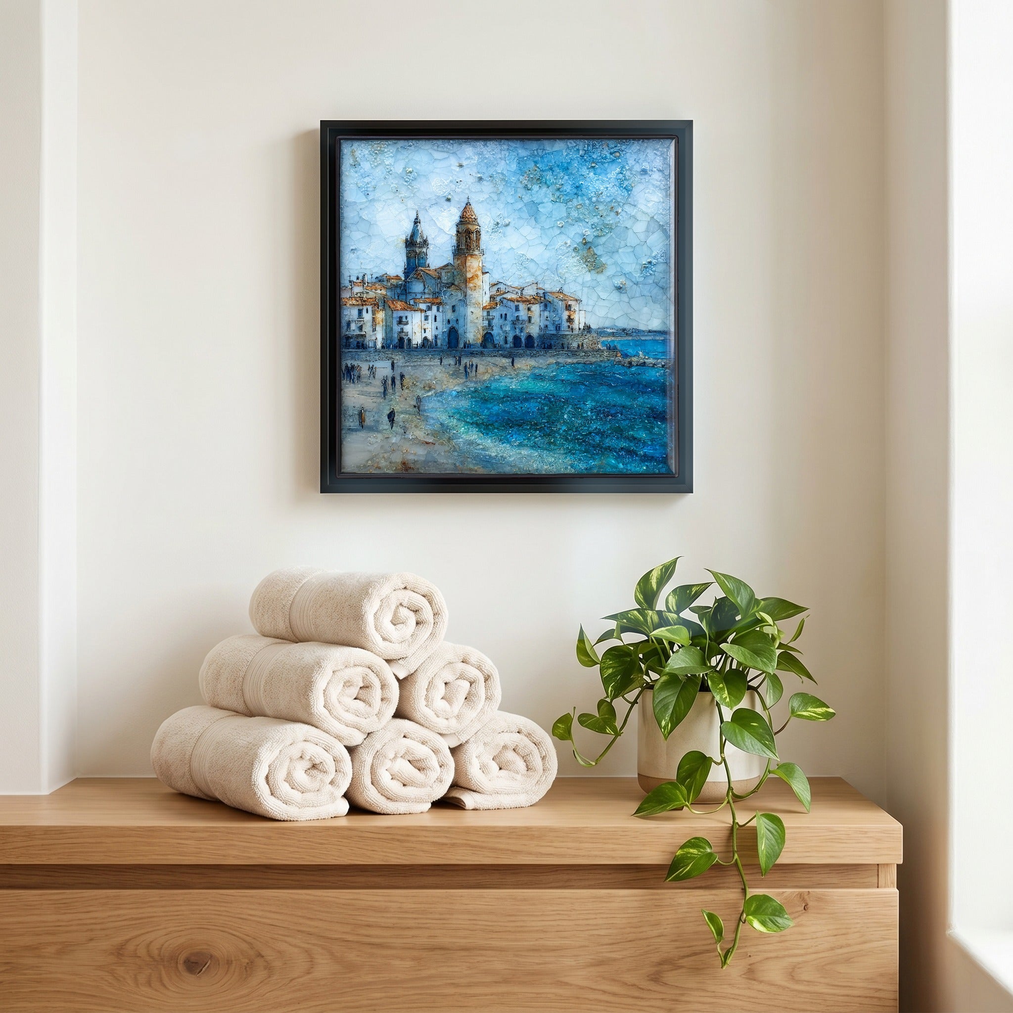 A quiet corner of the bath.