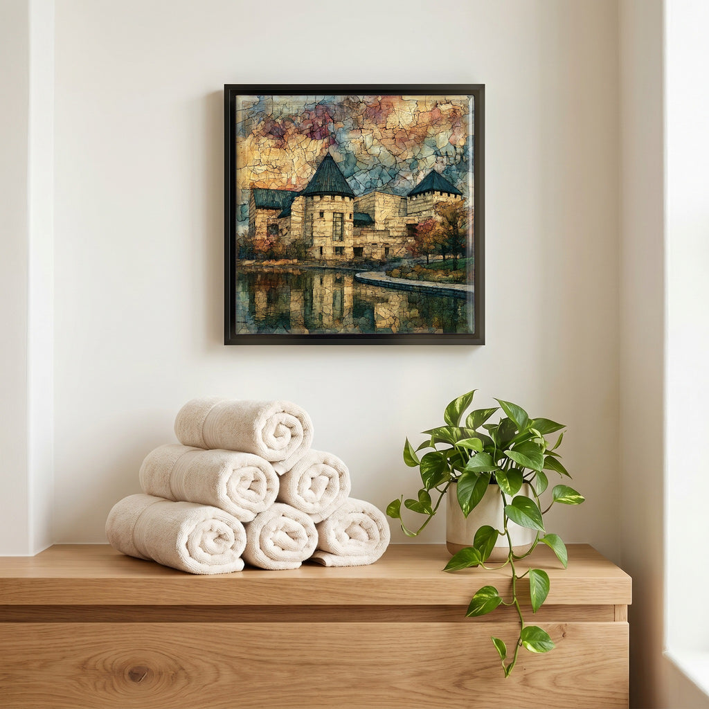 A quiet corner of the bath.