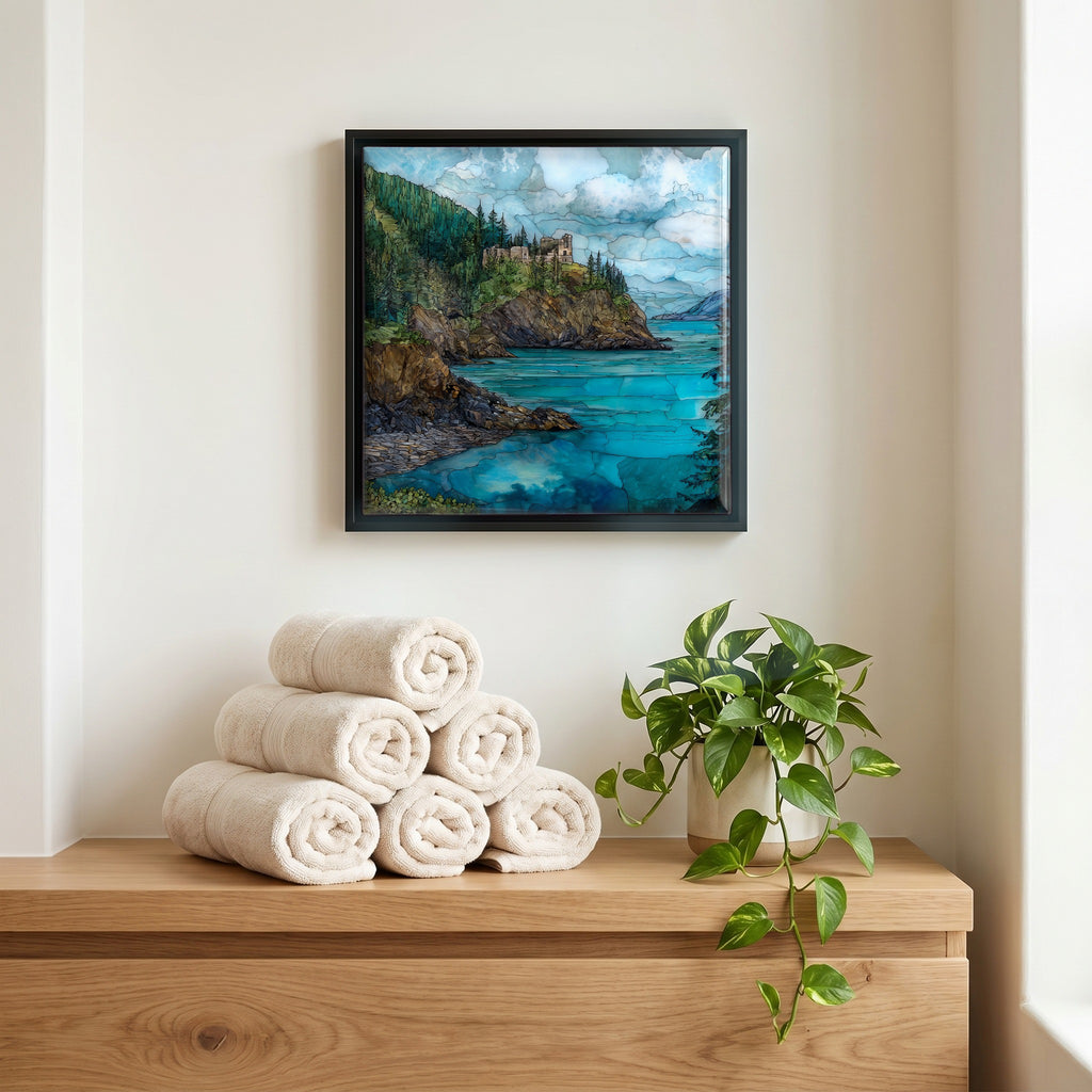 A quiet corner of the bath.