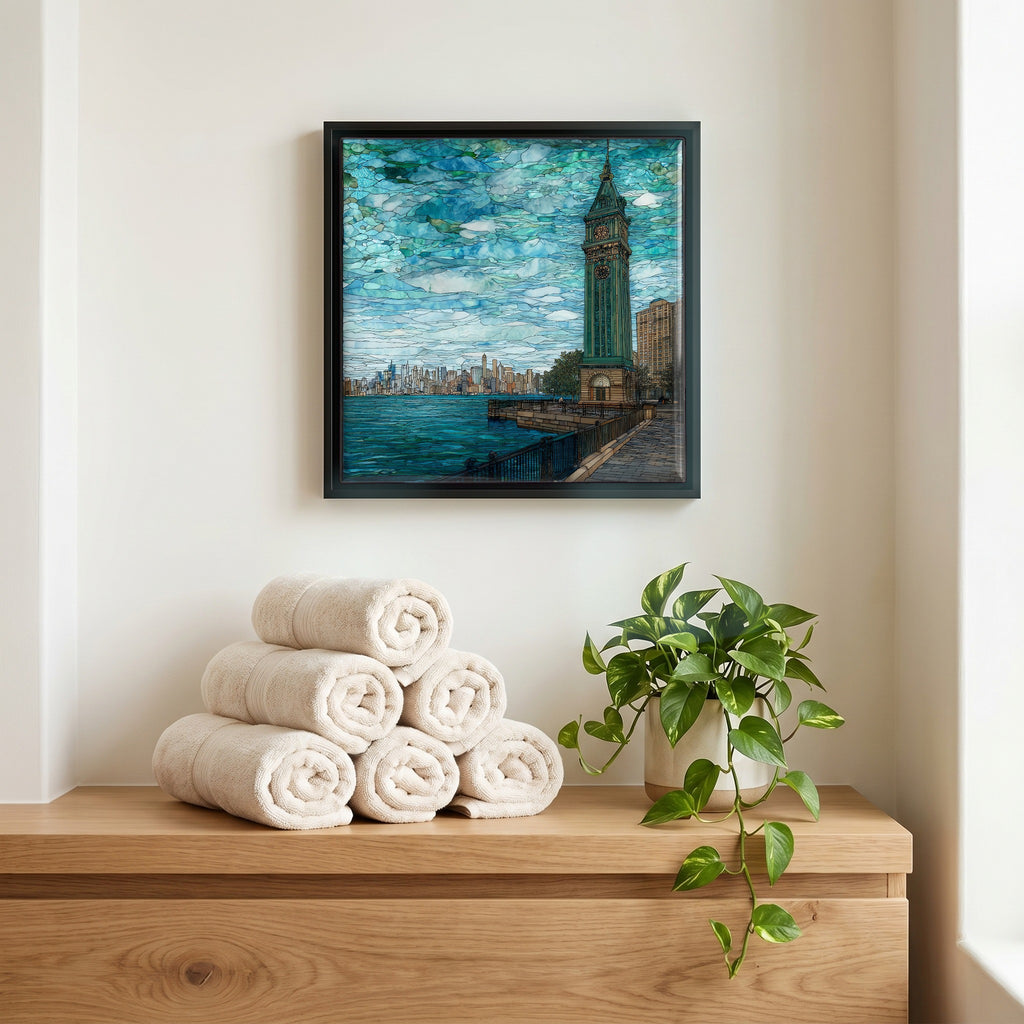 A quiet corner of the bath.