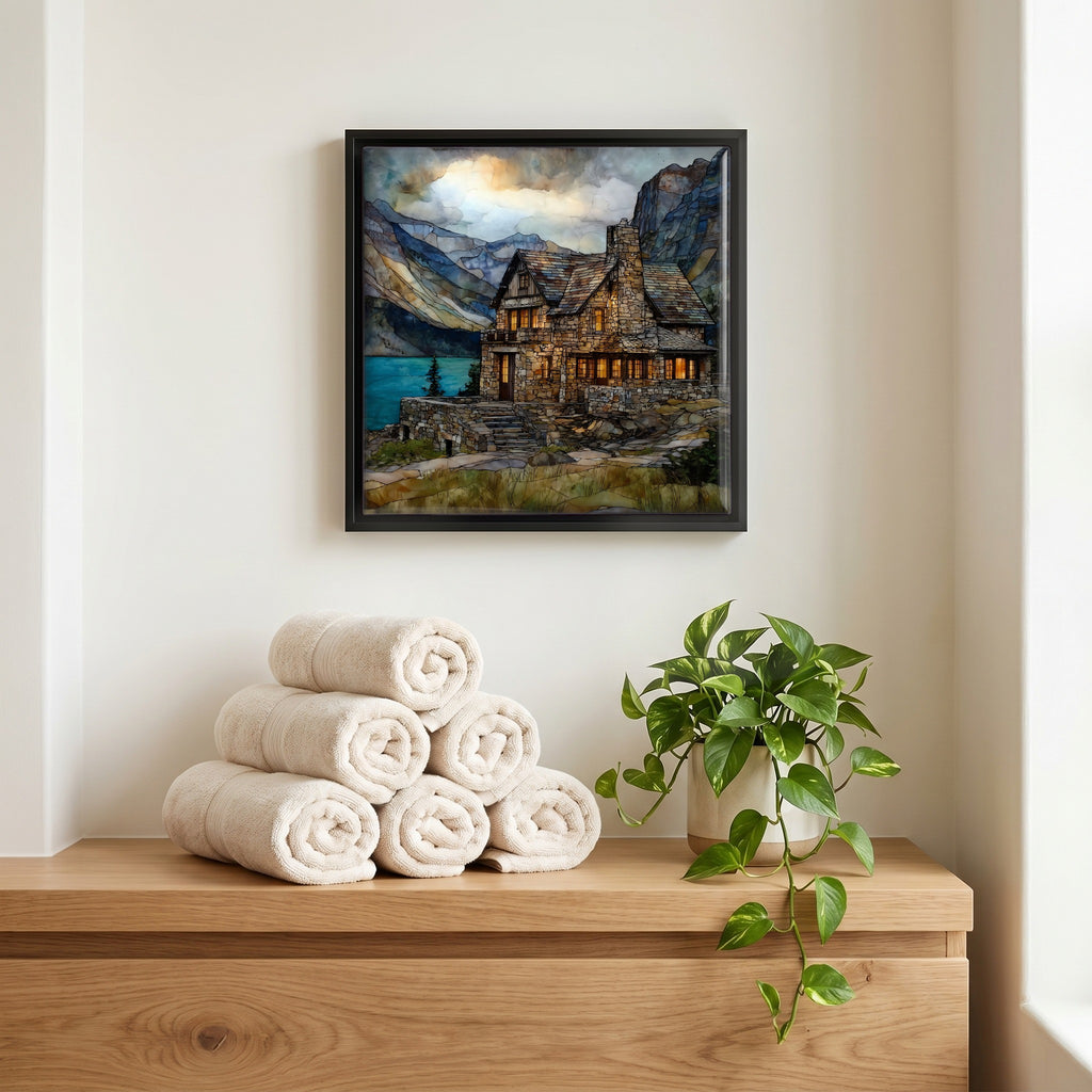 A quiet corner of the bath.