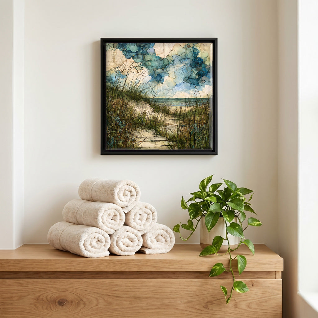 A quiet corner of the bath.