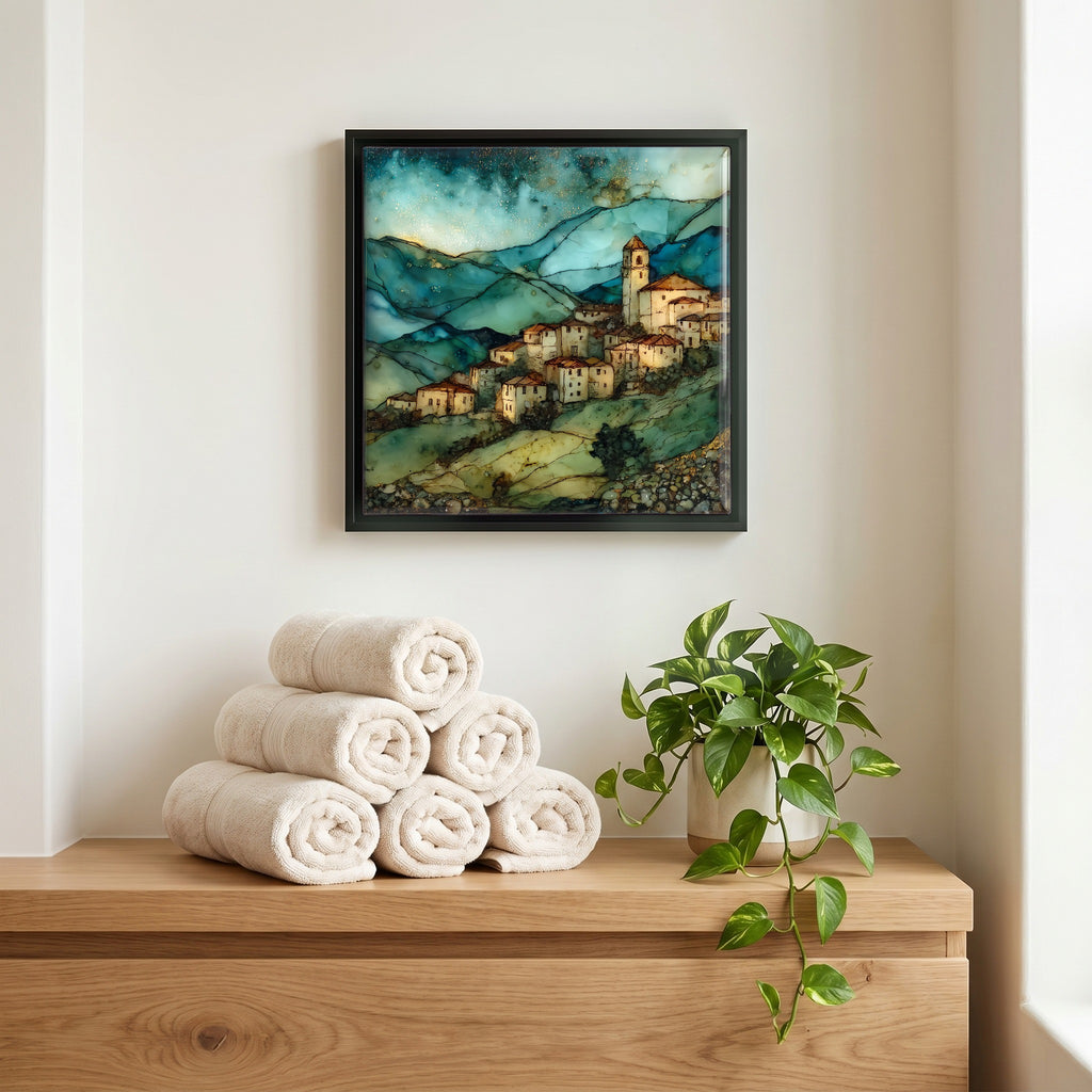 A quiet corner of the bath.