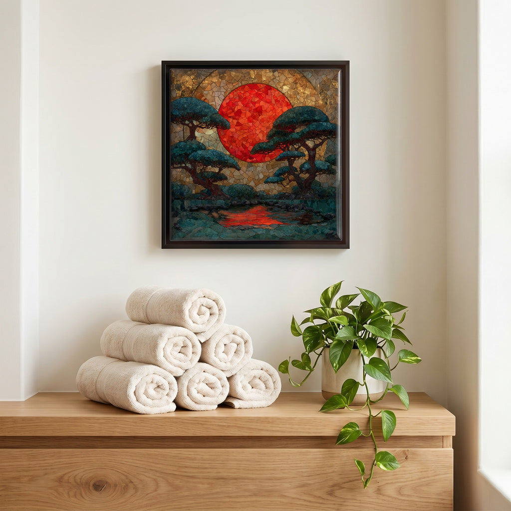 A quiet corner of the bath.