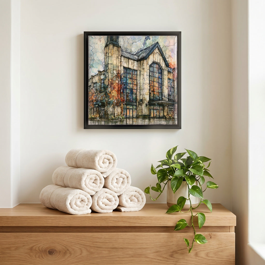 A quiet corner of the bath.