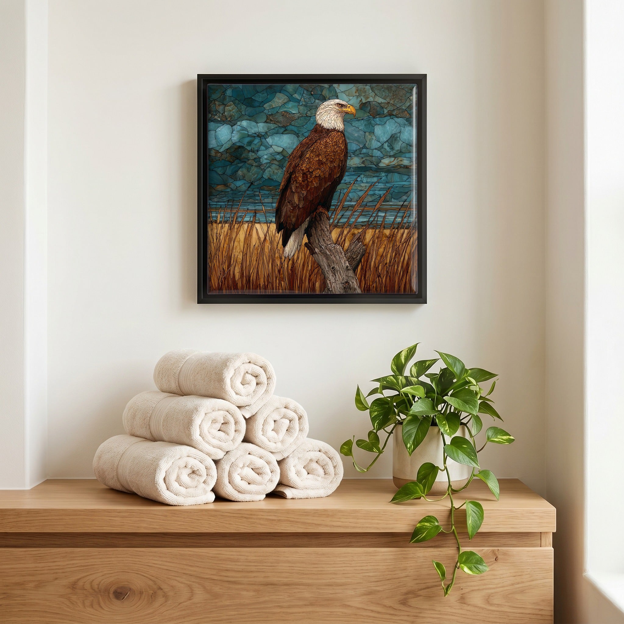 A quiet corner of the bath.