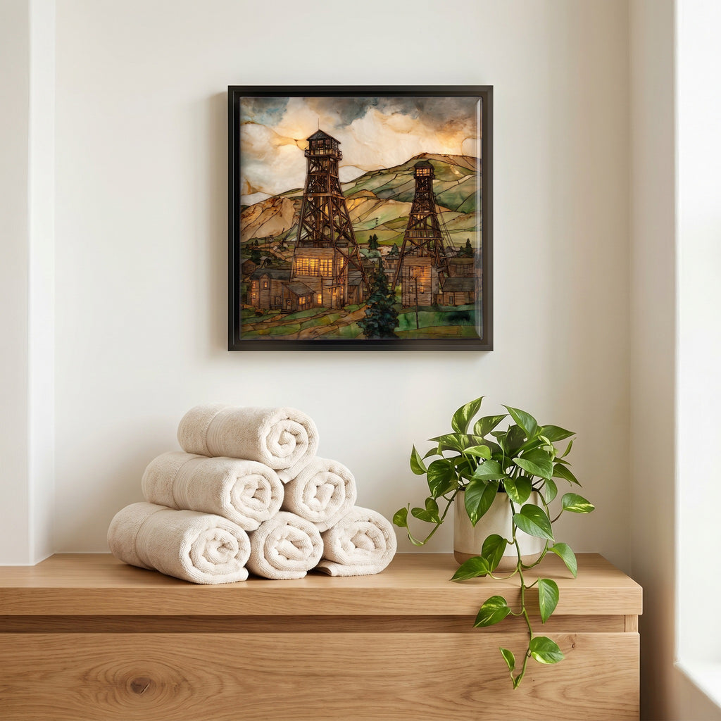 A quiet corner of the bath.
