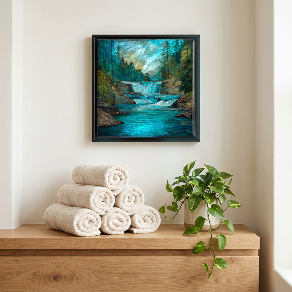 A quiet corner of the bath.