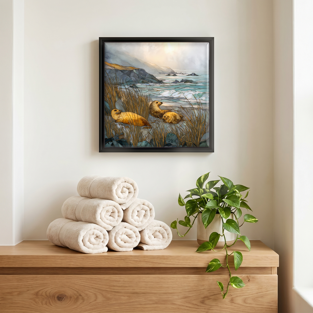 A quiet corner of the bath.
