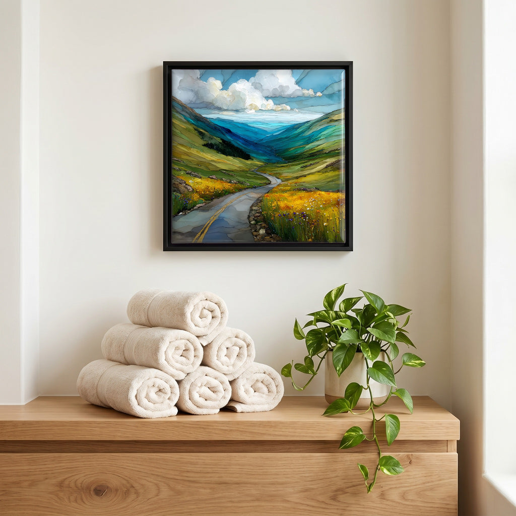 A quiet corner of the bath.