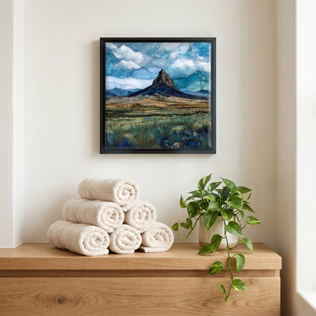 A quiet corner of the bath.