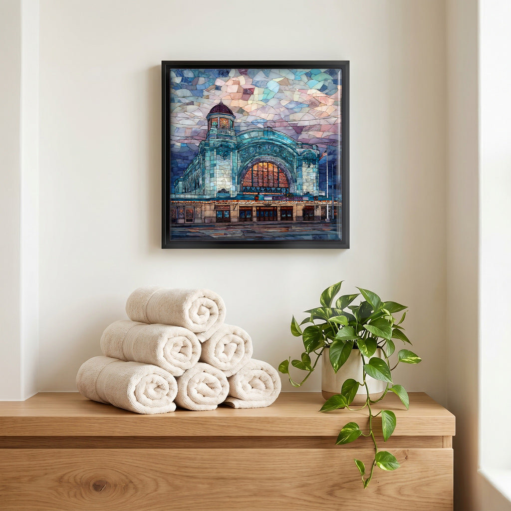 A quiet corner of the bath.