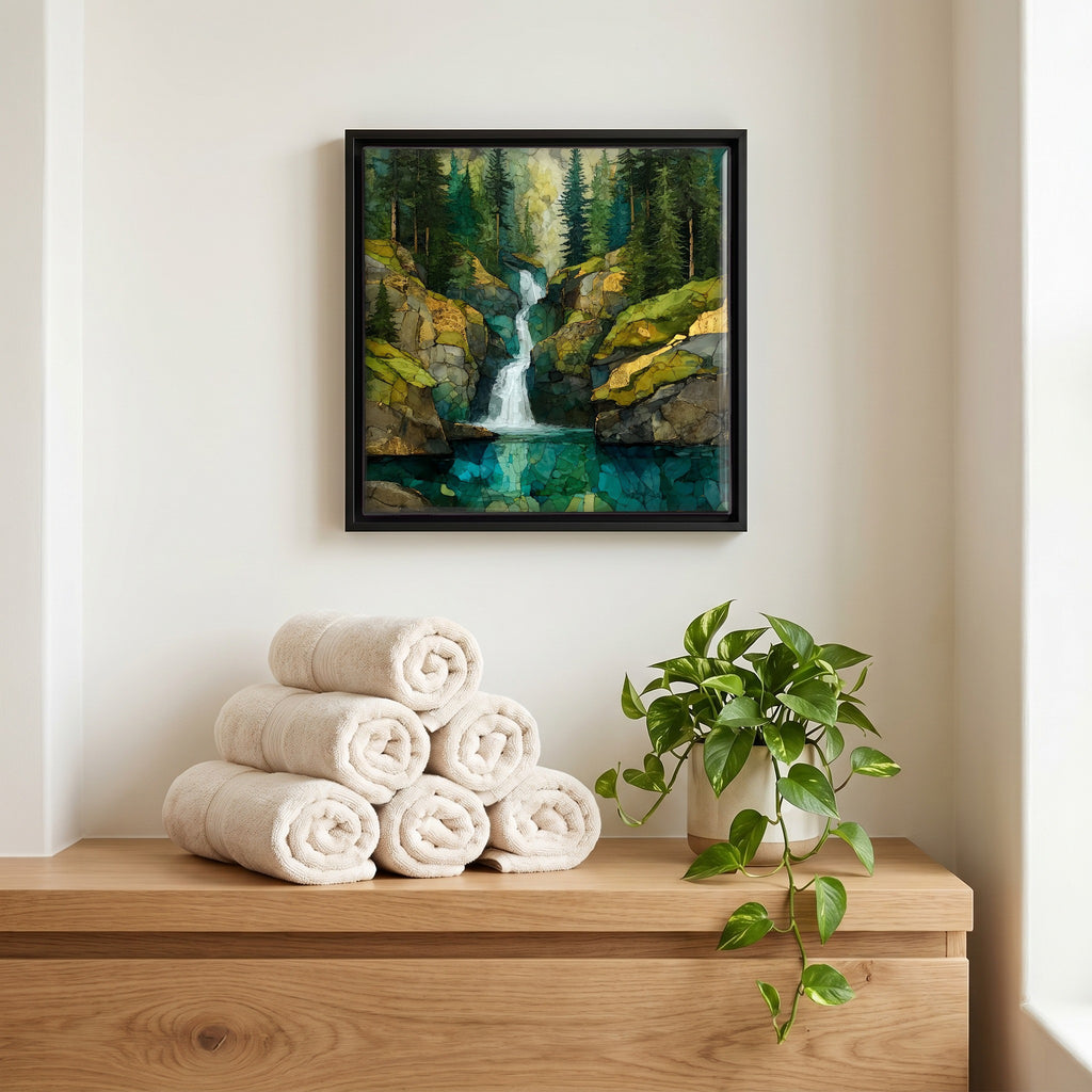 A quiet corner of the bath.