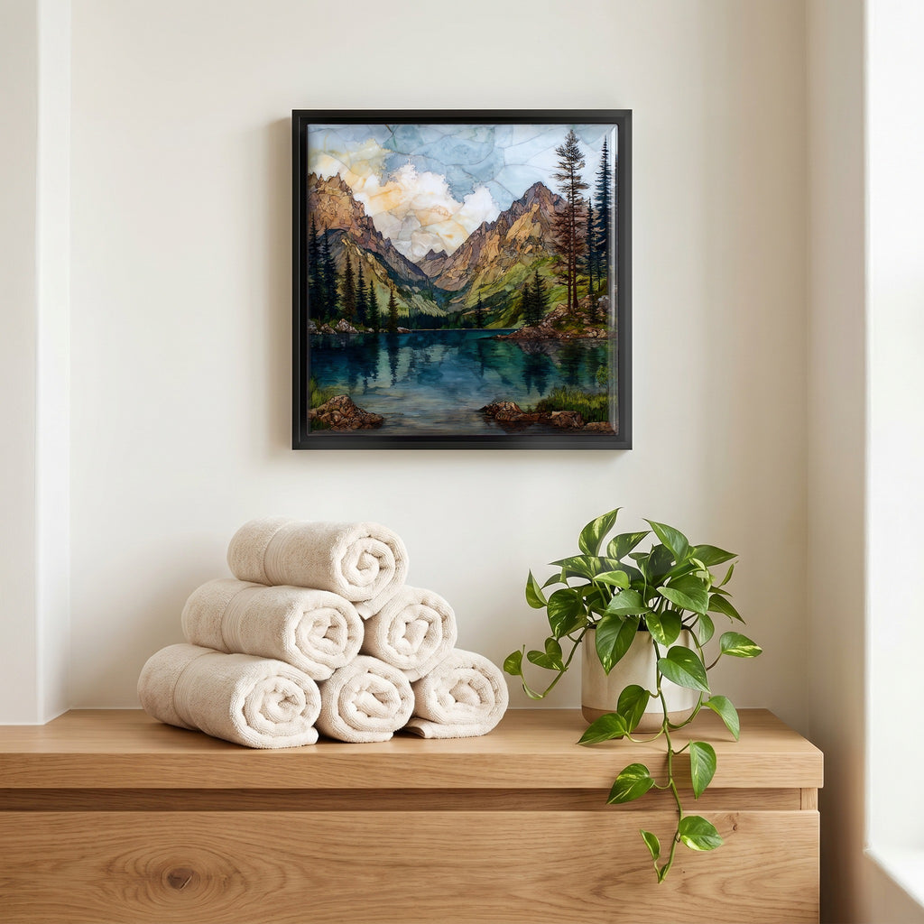 A quiet corner of the bath.