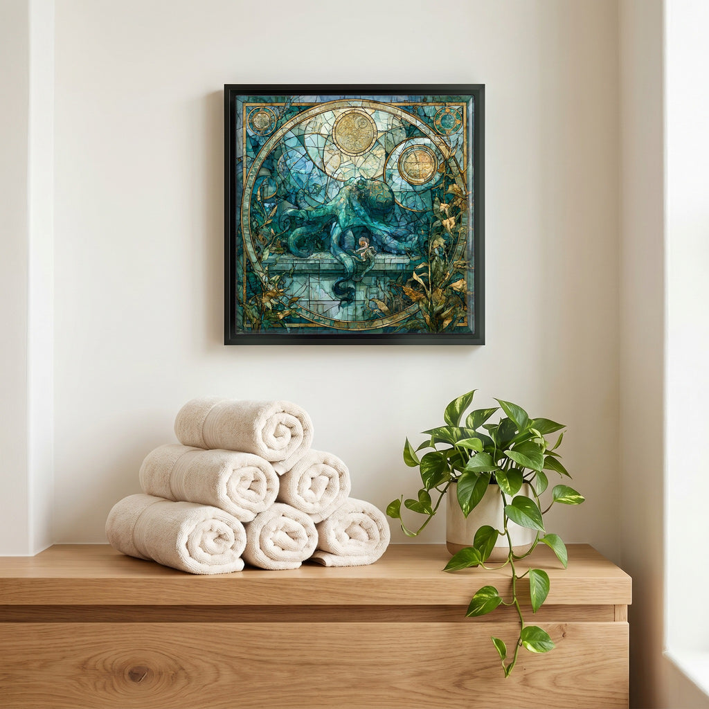 A quiet corner of the bath.