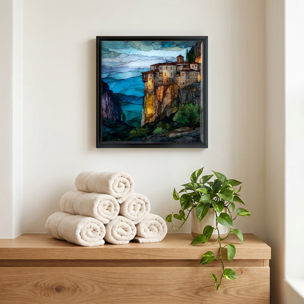 A quiet corner of the bath.