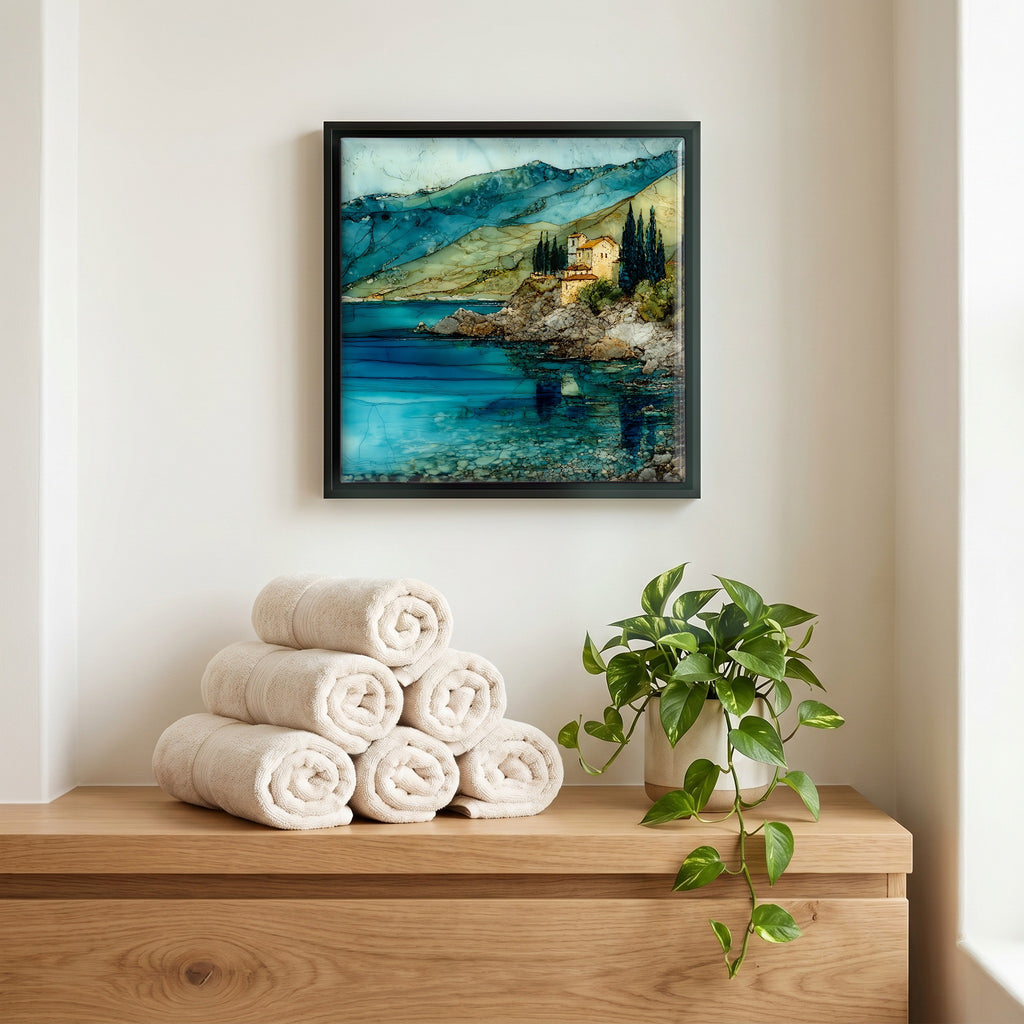 A quiet corner of the bath.